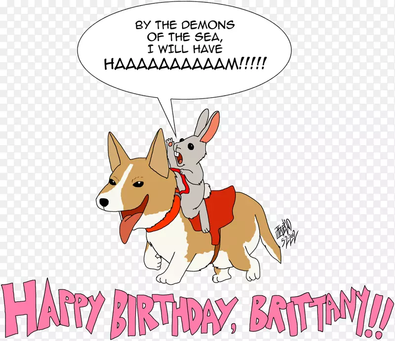 犬种生日祝愿剪贴画快乐-18岁生日快乐