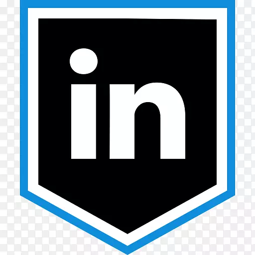计算机图标社交媒体LinkedIn剪贴画图标设计-社交媒体