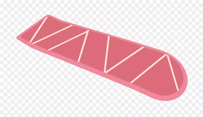 产品设计粉红m矩形设计
