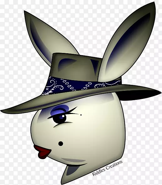 花花公子兔形象标志-兔子