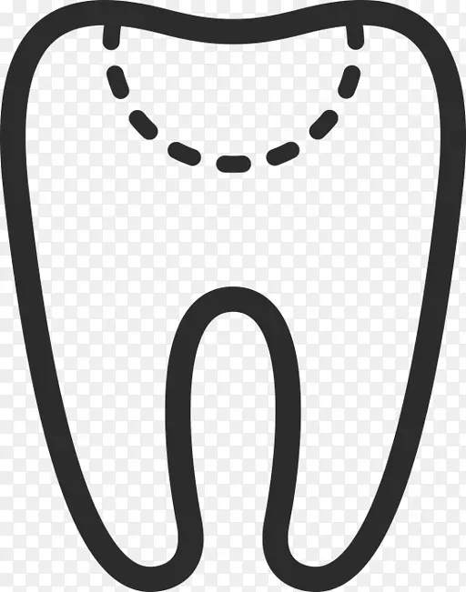 人类蛀牙牙科微笑-微笑