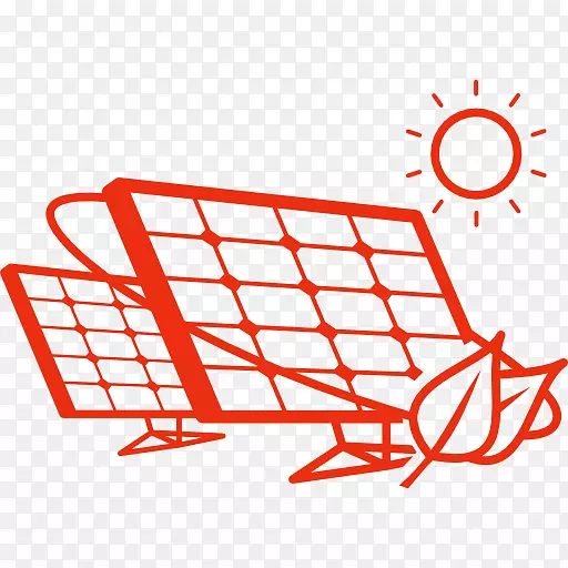 太阳能电池板剪辑艺术能源