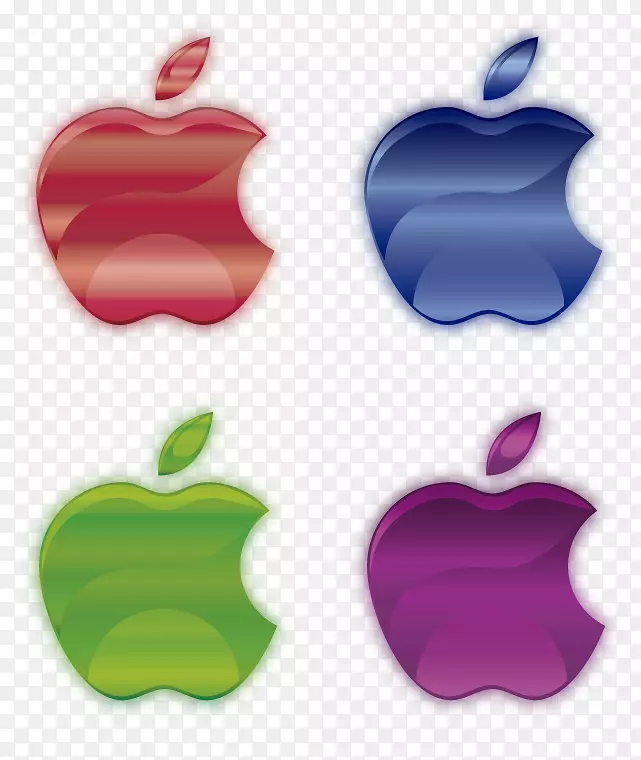 商标绘图图像苹果素描-苹果公司。