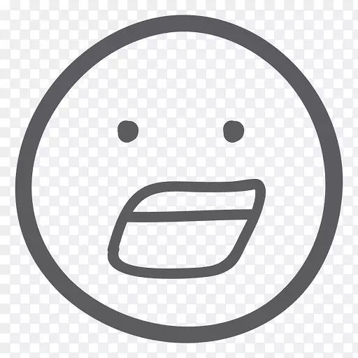 笑脸表情移动式网络图形圣诞老人-笑脸