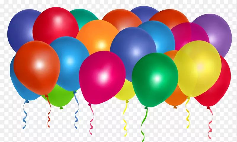 生日气球派对生日蛋糕-生日