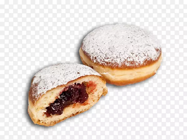 pączki甜甜圈，sufganiyah，berlinebeignet-人造牛角面包圈