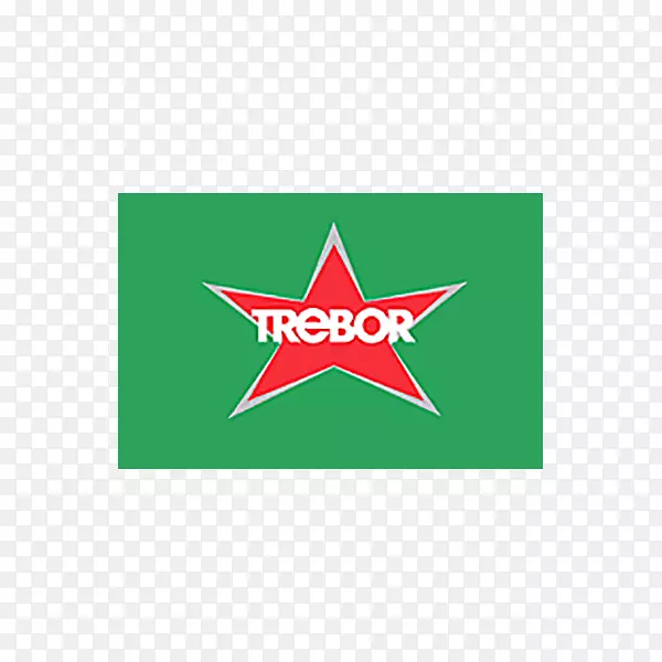 LOGO Trebor绿色三角角