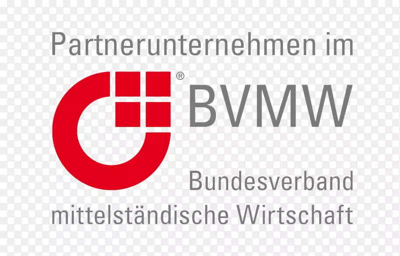 徽标Bundesverband Mittelst ndische Wirtschaft商标字体文本-汉堡