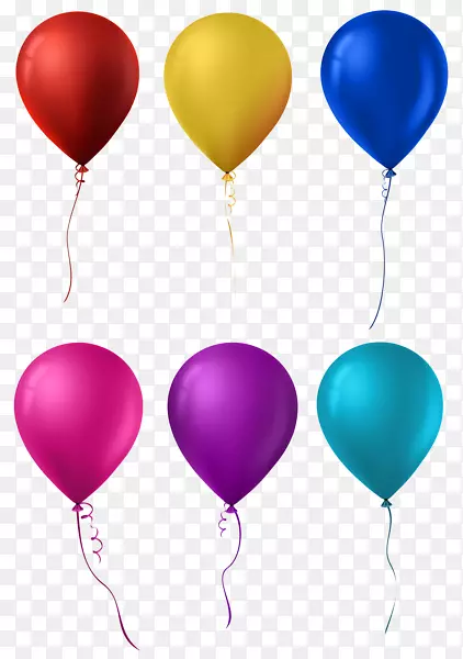 玩具气球剪贴画生日图片-50气球