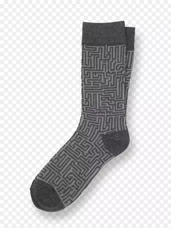 产品设计袜子-简单灰色