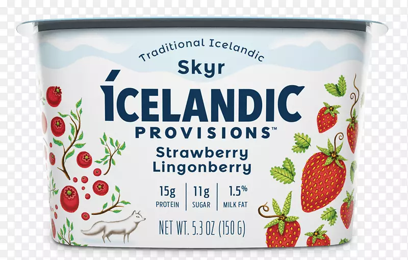 草莓Skyr冰岛酸奶(crème fra che)-草莓风味