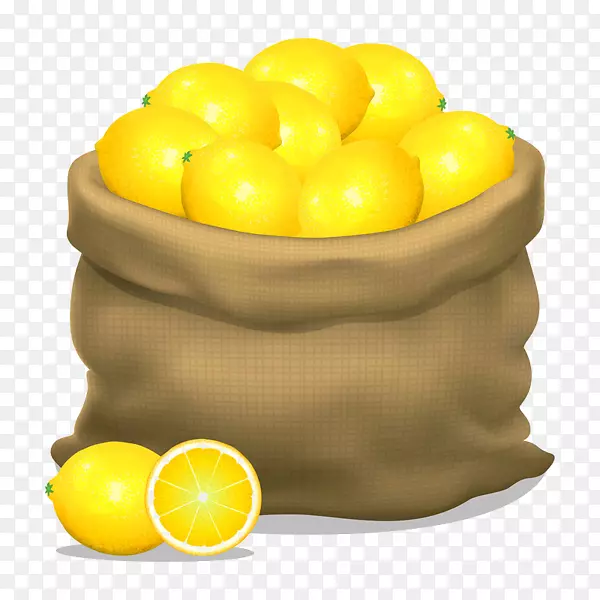 柠檬图形插图-柠檬