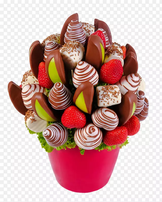 巧克力邦旁水果礼品花束-个性化夏季折扣