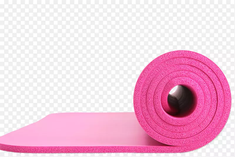 产品设计瑜伽和普拉提垫材料粉红m瑜伽世界