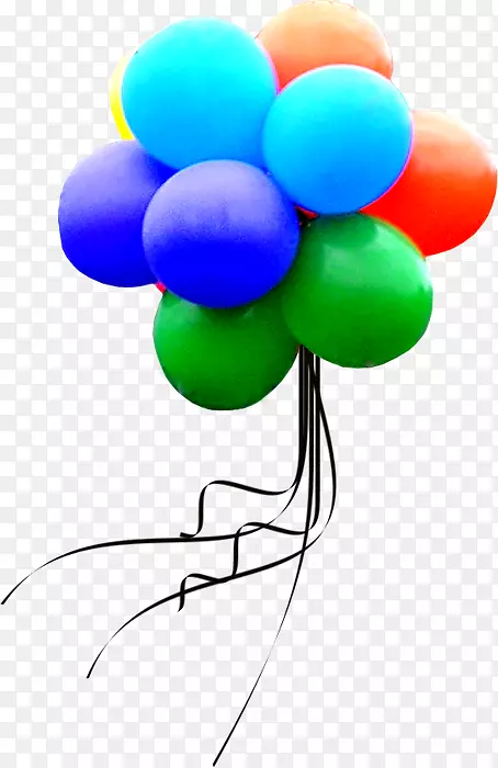 玩具气球生日团气球png图片.气球
