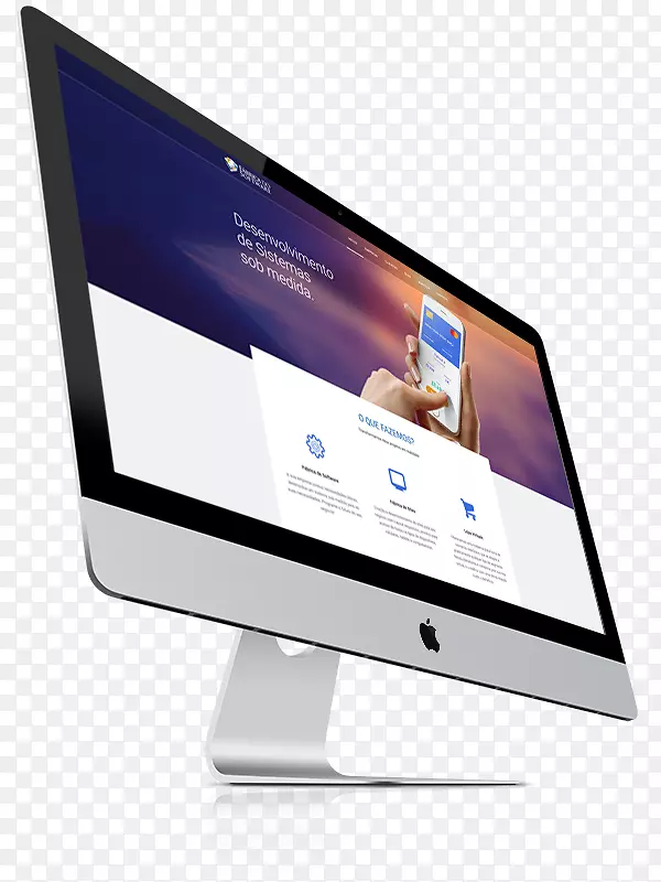 计算机监控响应式网页设计Macintosh内容管理系统WordPress-WordPress