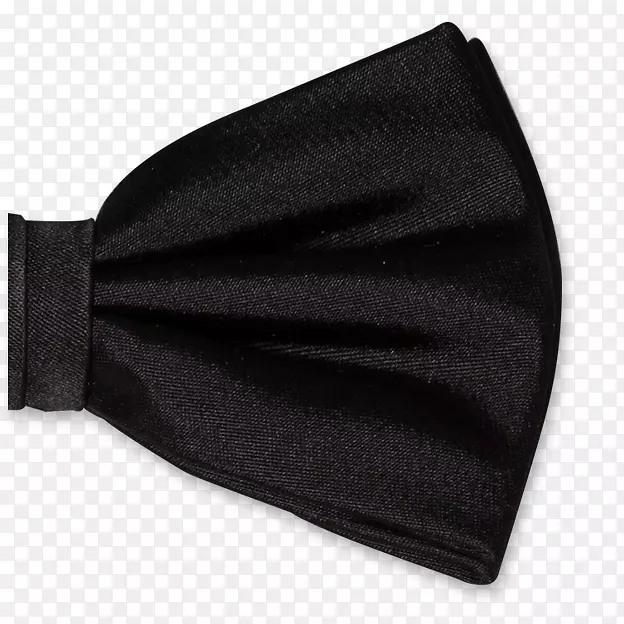 领带黑色丝绸缎