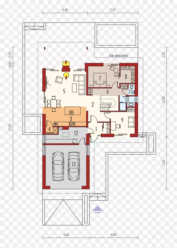 平面图房屋工程