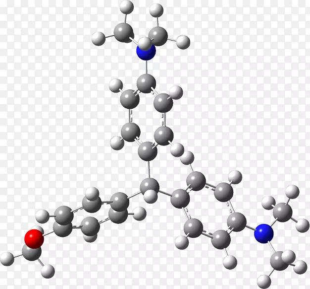 珠点球体珠宝分子.分子结构背景