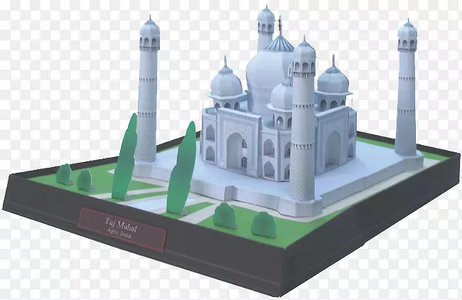 泰姬陵纸模型玛哈尔，印度大厦-泰姬陵