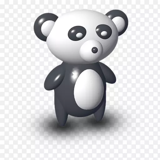 电脑图标苹果图标图像格式png图片桌面壁纸-熊猫
