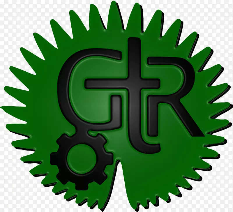 商标字体绿色产品叶-业务工程师