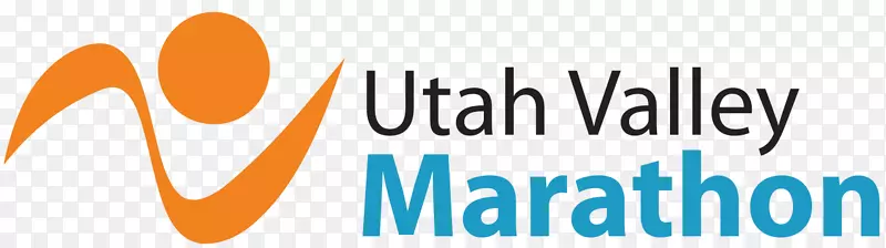 犹他州山谷马拉松标志剪辑艺术-马拉松比赛