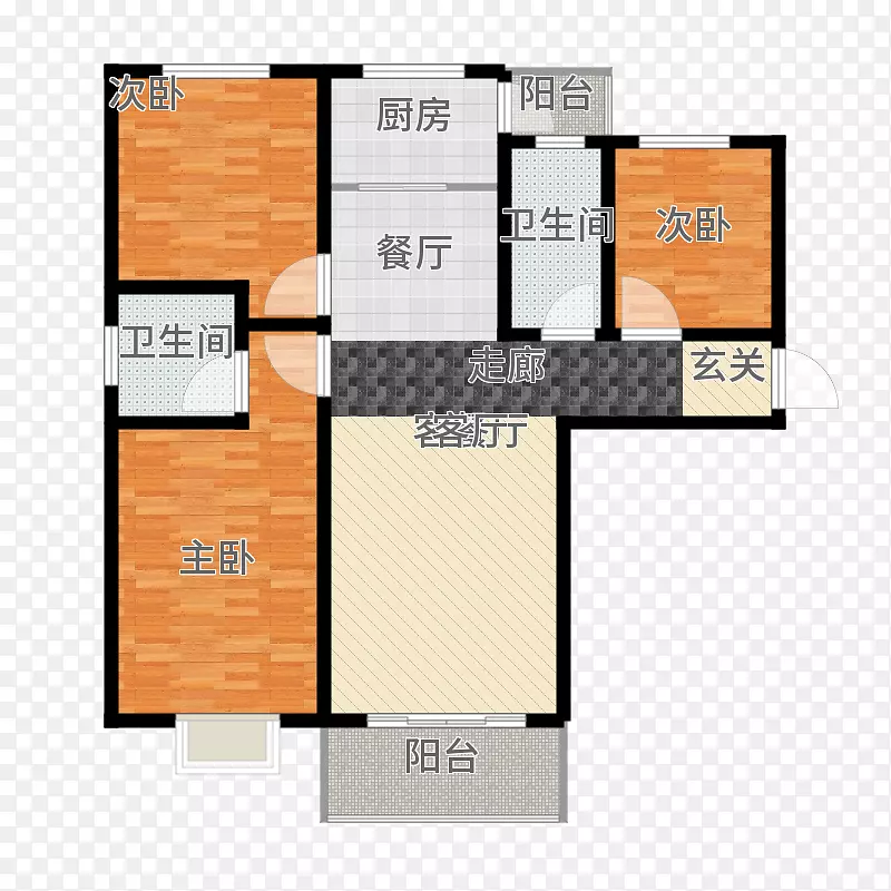 平面图产品设计方角