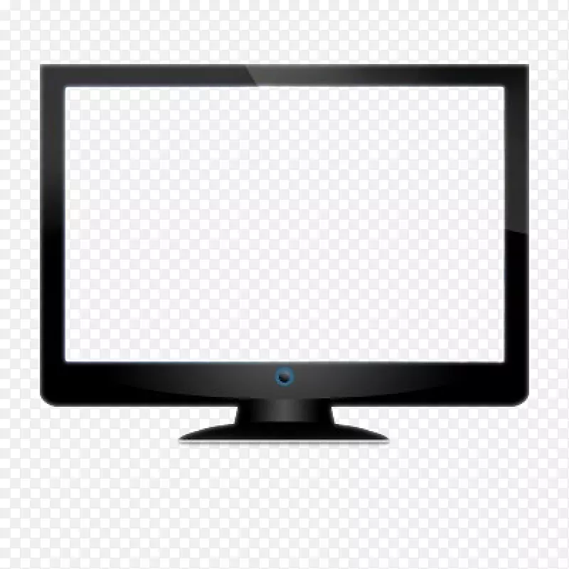 液晶电视计算机显示器电视机显示装置计算机监视器剪贴画