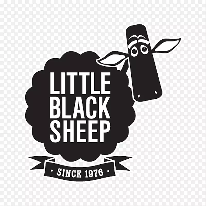 标志羊品牌海报设计-小绵羊