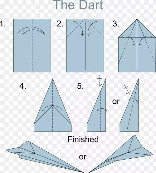 如何制作纸飞机