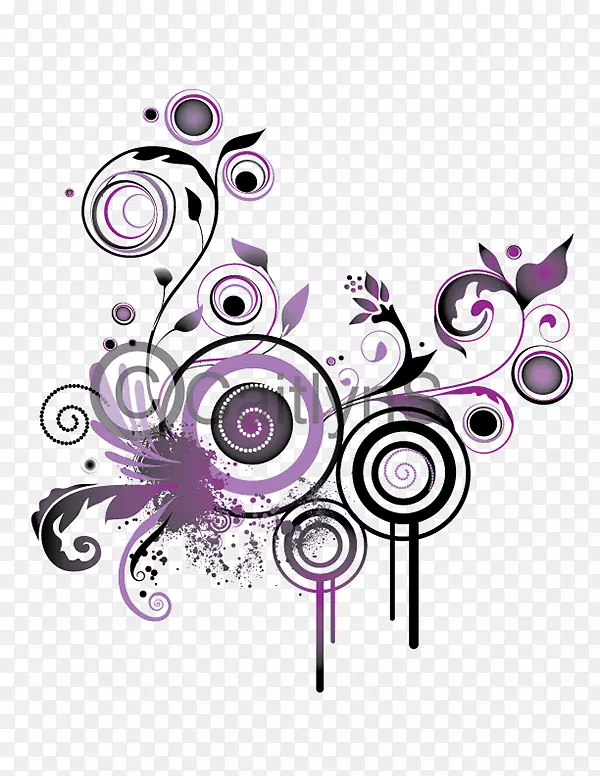 剪贴画插画产品花花