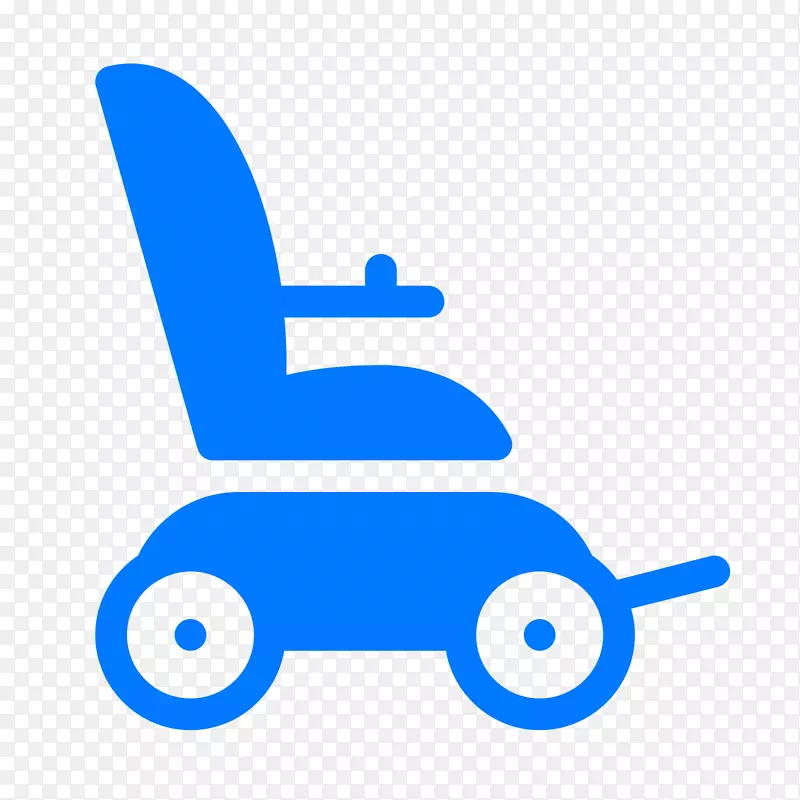 电动轮椅电脑图标残疾剪辑艺术电动汽车