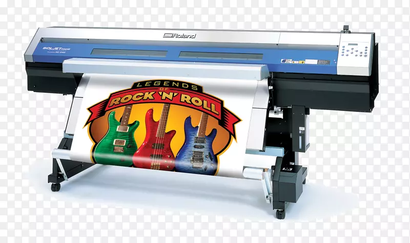 印刷绘图仪宽幅面打印机罗兰公司油墨船