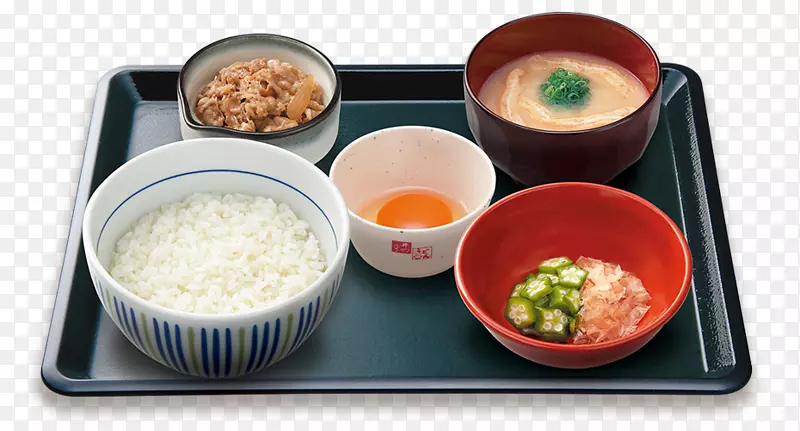 米饭早餐，味精汤，牡蛎汤，纳考-米