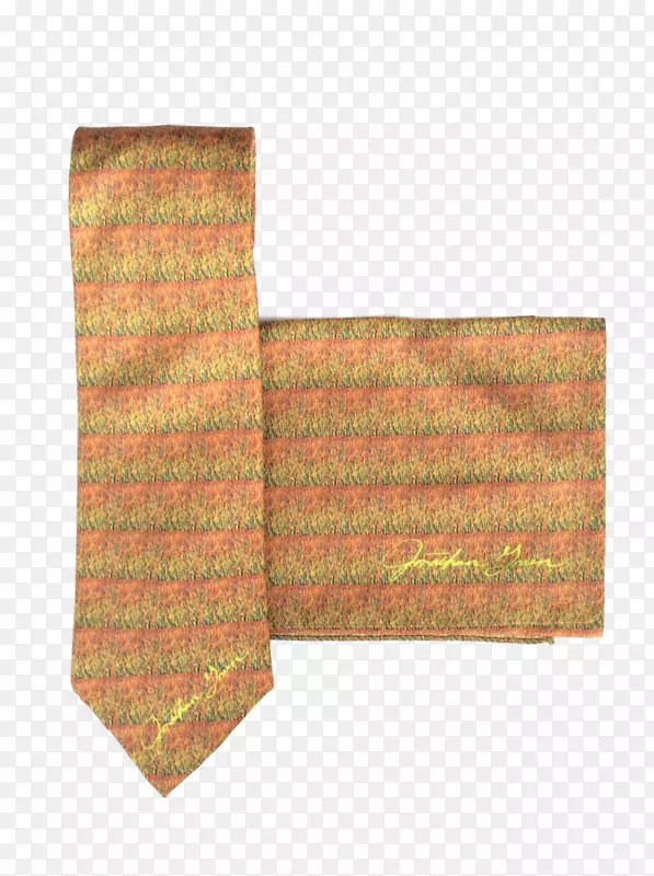 乔纳森格林收藏服饰珍品真丝领带-创意草原