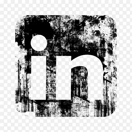 社交媒体营销电脑图标标识LinkedIn-社交媒体