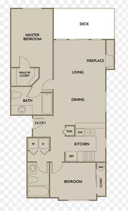 兰加拉公寓和联排别墅平面图出租-复制地板