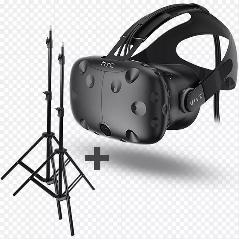 Oculus裂缝HTC vive PlayStation vr头上显示虚拟现实hc vive