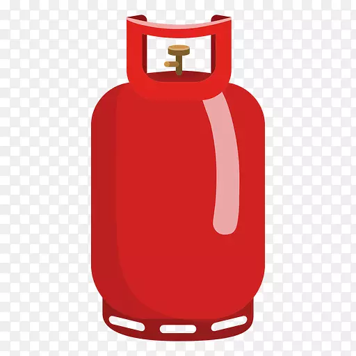 气瓶丙烷液化石油气.轮廓