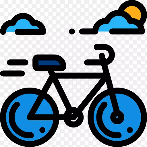剪贴画自行车可伸缩图形电脑图标摩托车骑自行车顶