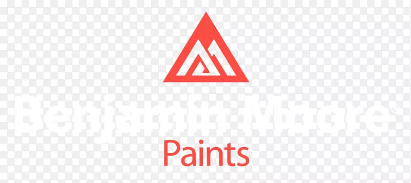 标识本杰明·摩尔公司品牌产品设计三角颜料