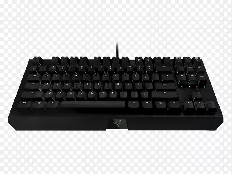 电脑键盘Razer BlackWidow x锦标赛版色度笔记本电脑Razer公司。Razer BlackWidow x色度-膝上型电脑
