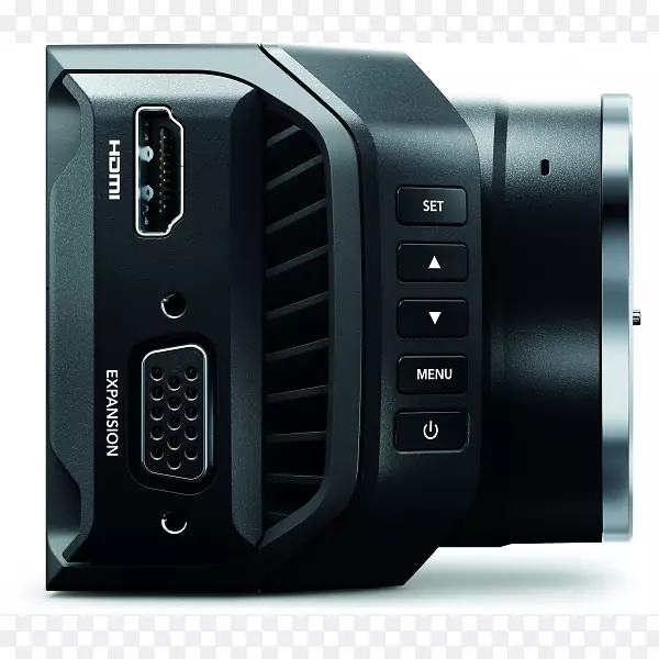 黑魔法微演播室4k黑魔法设计4k分辨率黑魔法微型电影摄影机-照相机