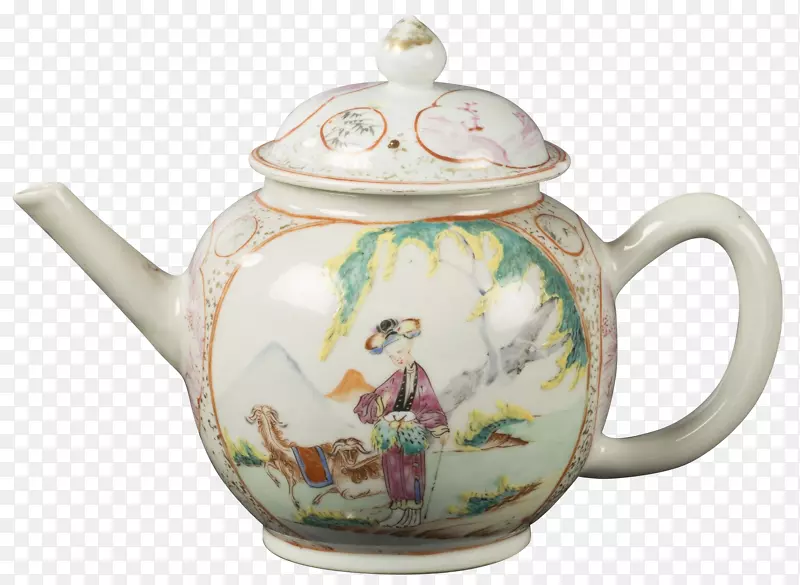 茶壶瓷壶杯.装饰图案