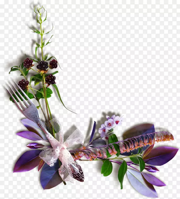 png图片花卉剪贴画PSD图像.花
