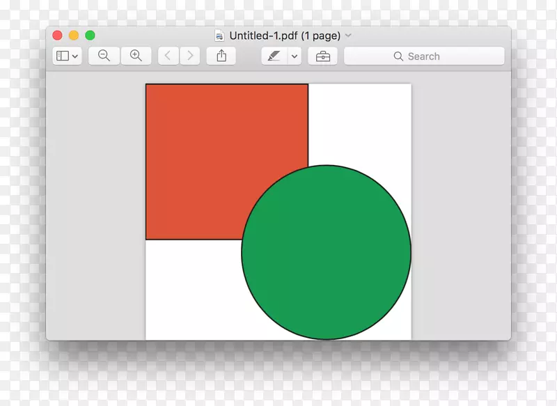 图形设计封装的PostScript adobe插画师最小边框-红色边框