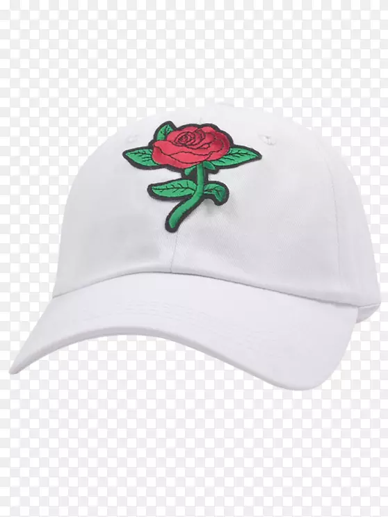 棒球帽玫瑰刺绣棒球帽