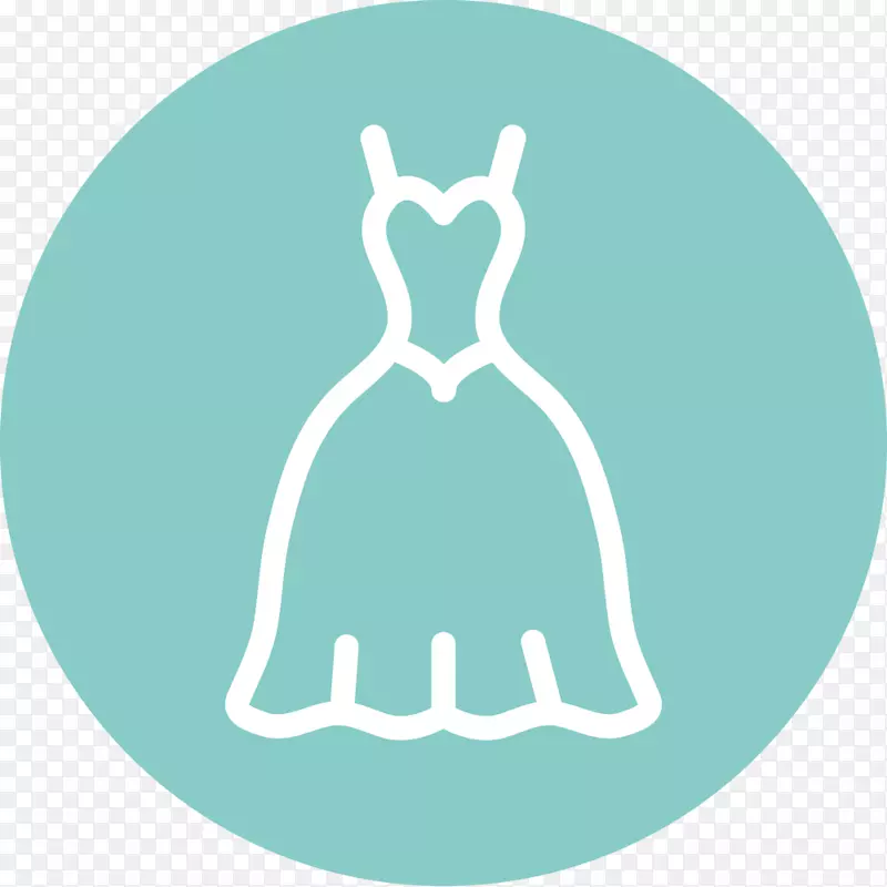 Herzbraut-概念精品店婚纱新娘标志剪贴画-平面结婚图标