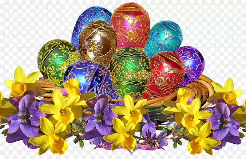 复活节兔子复活节彩蛋复活节星期一-复活节